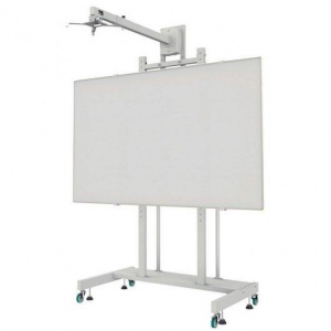 Alternative view of Approx Soporte Movil para Pizarra Interactiva de 80"-120" y Proyector - Ruedas con Freno y Patas Fijas - Peso Max.100kg