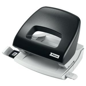 Petrus 80 Taladro Perforador Pequeño - 16 Hojas Negro
