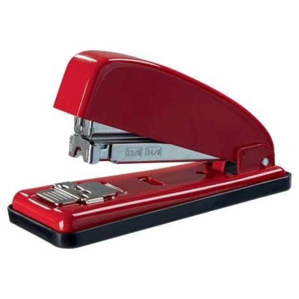 Petrus 226 Grapadora Metalica - Hasta 30 Hojas - Rojo