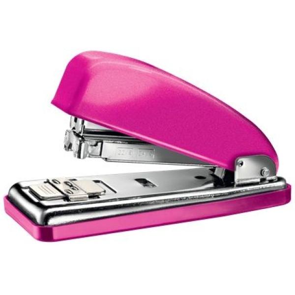 Petrus 226 Grapadora Metalica - Hasta 30 Hojas - Fucsia Metalizado