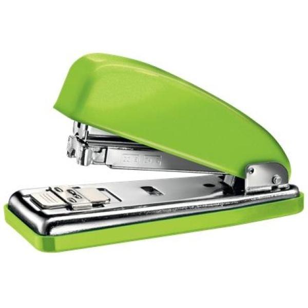 Petrus 226 Grapadora Metalica - Hasta 30 Hojas - Verde Metalizado