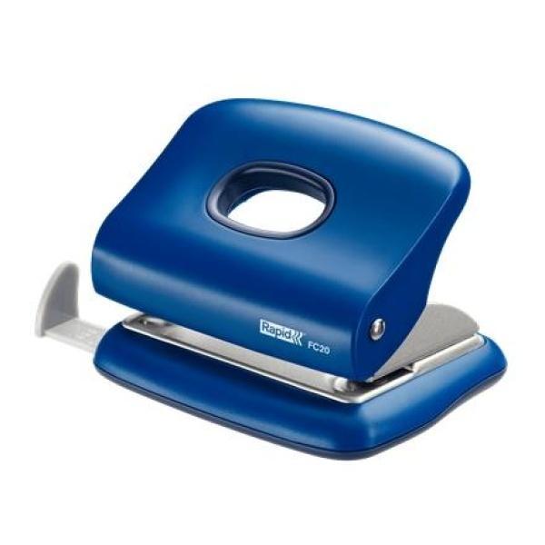 Rapid FC20 Taladro Perforador - 20 Hojas Azul