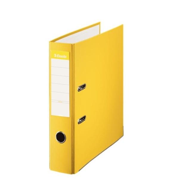 10 Esselte Archivador Palanca A4 75mm  500 Hojas Amarillo - 42332