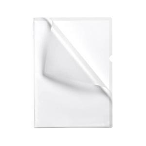 Esselte Caja de 100 Dossiers Uñero - Formato A4 - PVC Flexible - Grosos 110 Micras - Color Transparente - 46015