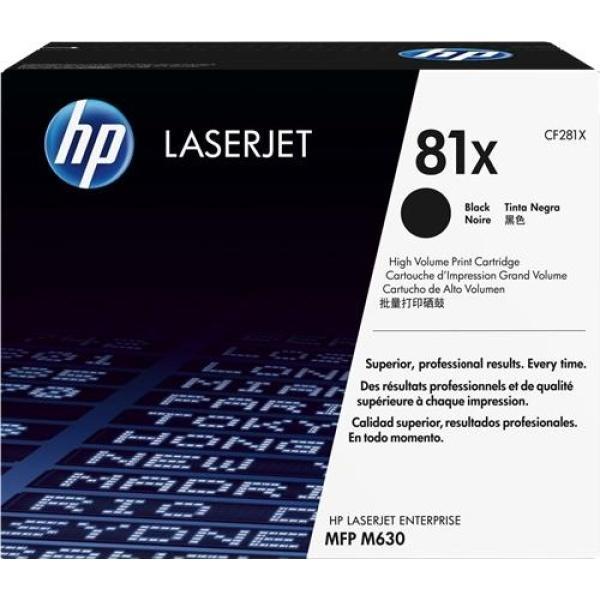 Original HP CF281X Negro Cartucho de Toner - 81X