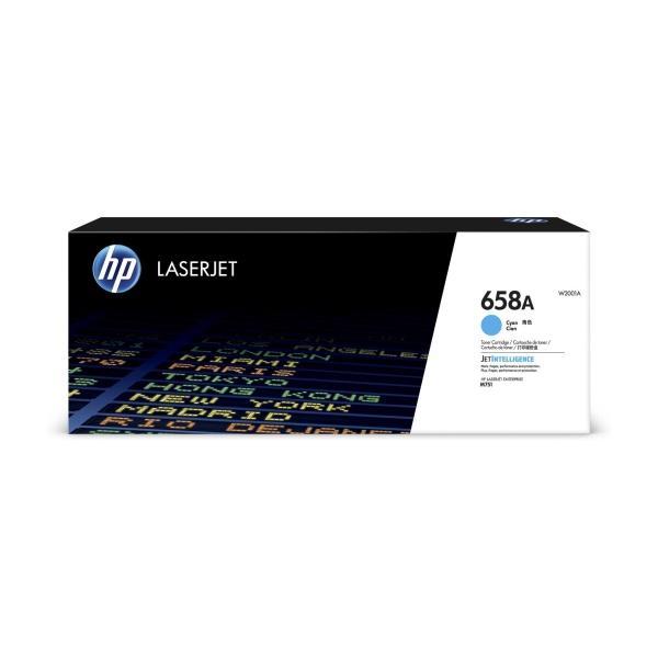 Original HP W2001A Cyan Cartucho de Toner - 658A
