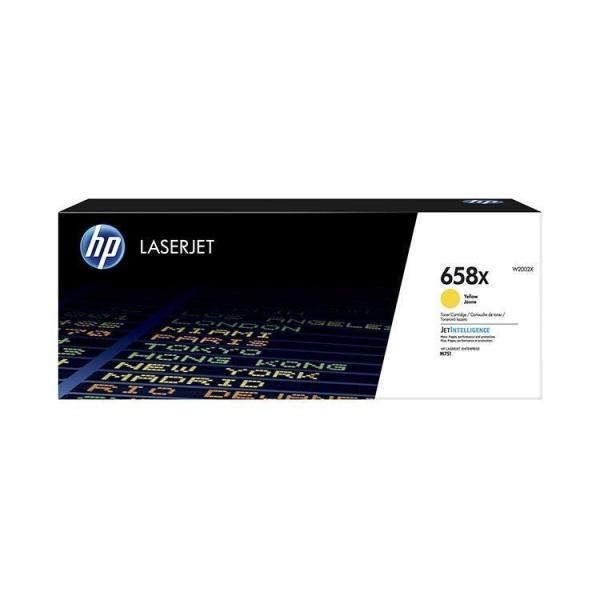 Original HP W2002X Amarillo Cartucho de Toner - 658X
