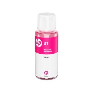 Original HP 31 Magenta Botella de Tinta - 1VU27AE