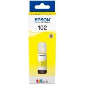 Original Epson 102 Amarillo - Botella de Tinta C13T03R440