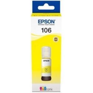 Original Epson 106 Amarillo - Botella de Tinta C13T00R440
