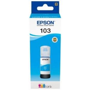 Original Epson 103 Cyan - Botella de Tinta C13T00S24A10