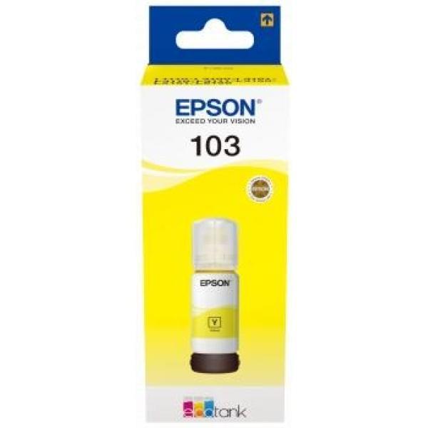 Original Epson 103 Amarillo - Botella de Tinta C13T00S44A10