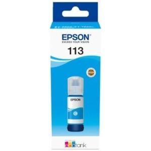 Original Epson 113 Cyan - Botella de Tinta Pigmentada C13T06B240