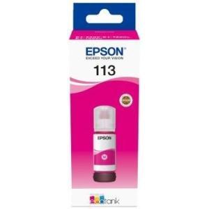 Original Epson 113 Magenta - Botella de Tinta Pigmentada C13T06B340