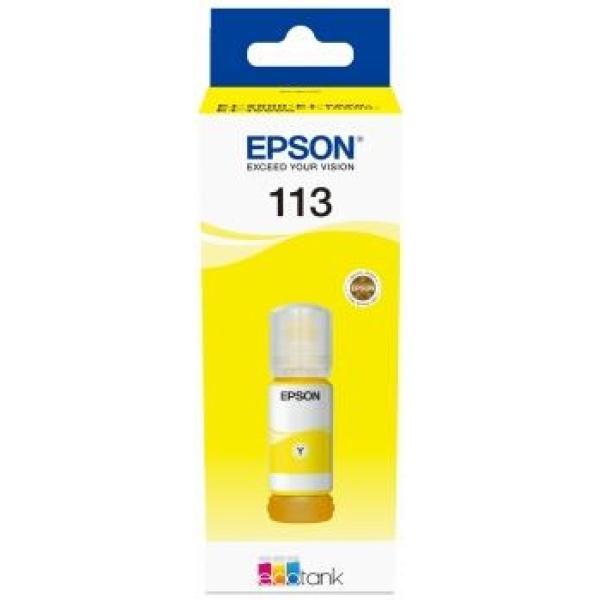 Original Epson 113 Amarillo - Botella de Tinta Pigmentada C13T06B440