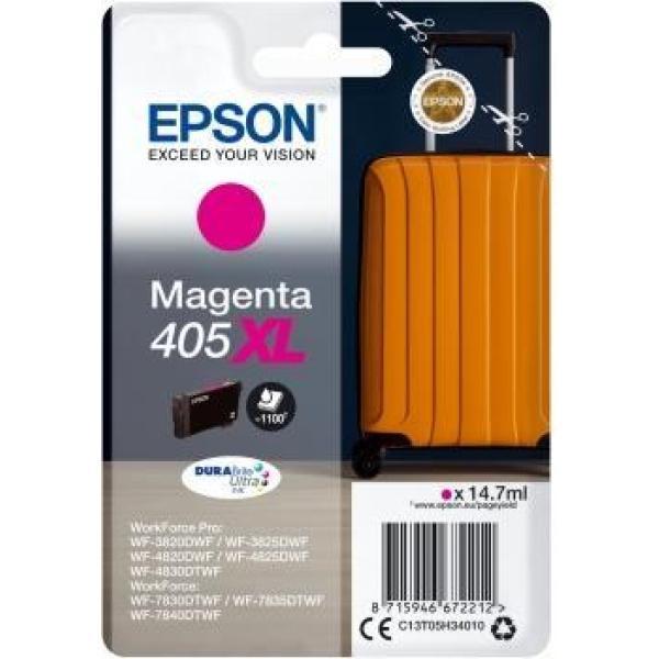 Original Epson 405XL Magenta Cartucho de Tinta - C13T05H34010