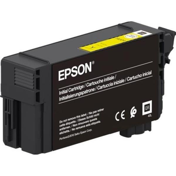 Original Epson T40D4 Amarillo Cartucho de Tinta UltraChrome XD2 C13T40D440