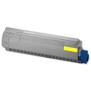 Compatible OKI C810 C830 Amarillo Cartucho de Toner - 44059105