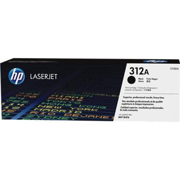Original HP CF380A Negro Cartucho de Toner - 312A