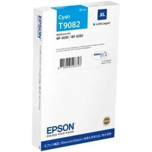 Original Epson T9082 Cyan Cartucho de Tinta - C13T908240