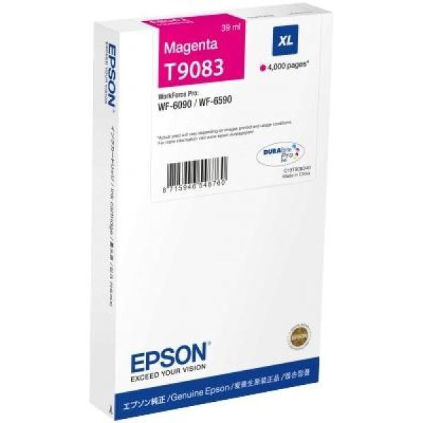 Original Epson T9083 Magenta Cartucho de Tinta - C13T908340