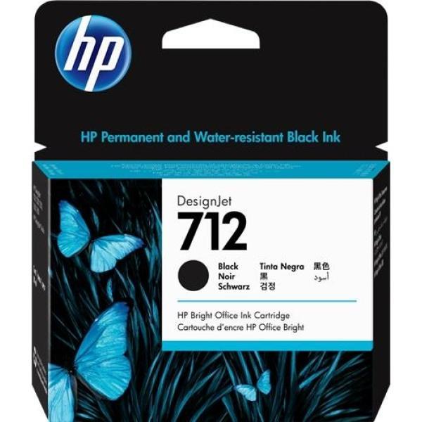Original HP 712XL Negro Cartucho de Tinta - 3ED71A
