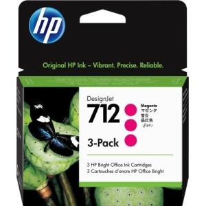 Original HP 712 Magenta Pack de 3 Cartuchos de Tinta Originales - 3ED78A