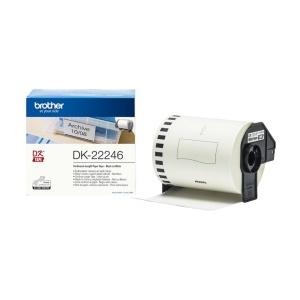 Original Brother DK22246 - Ancho 103mm x 30,48 metros - negro sobre  blanco