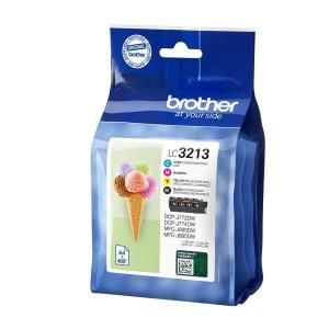 Original Brother LC3213 Pack de 4 Cartuchos de Tinta Originales - LC3213VAL
