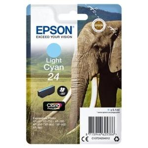 Original Epson T2425 (24) Cyan Light Cartucho de Tinta - C13T24254012
