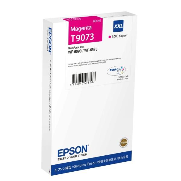 Original Epson T9073 Magenta Cartucho de Tinta - C13T907340