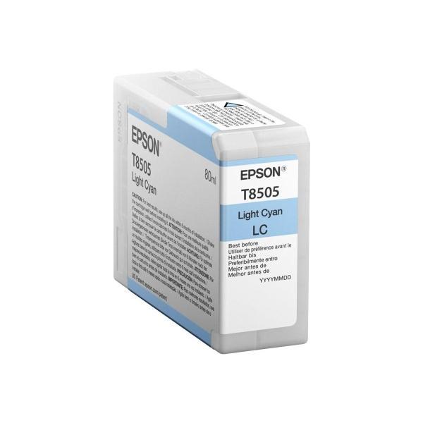 Original Epson T8505 Cyan Light Cartucho de Tinta - C13T850500
