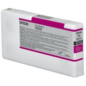 Original Epson T6533 Magenta Cartucho de Tinta - C13T653300
