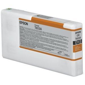 Original Epson T653A Naranja Cartucho de Tinta - C13T653A00