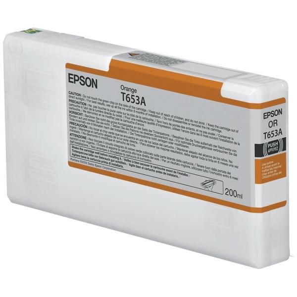 Original Epson T653A Naranja Cartucho de Tinta - C13T653A00