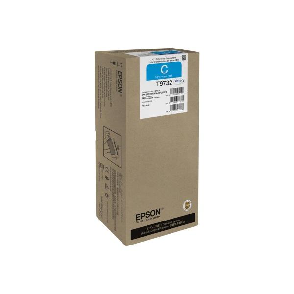 Original Epson T9732 Cyan Cartucho de Tinta - C13T973200