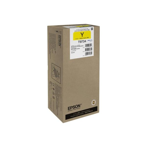Original Epson T9734 Amarillo Cartucho de Tinta - C13T973400