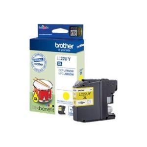 Original Brother LC22U Amarillo Cartucho de Tinta - LC22UYBP