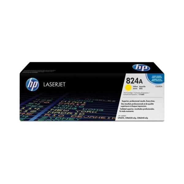 Original HP CB382A Amarillo Cartucho de Toner - 824A