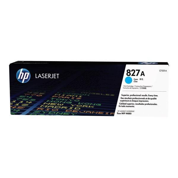Original HP CF301A Cyan Cartucho de Toner - 827A