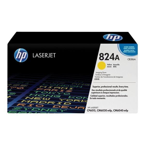 Original HP CB386A Amarillo Tambor de Imagen - 824A (Drum)