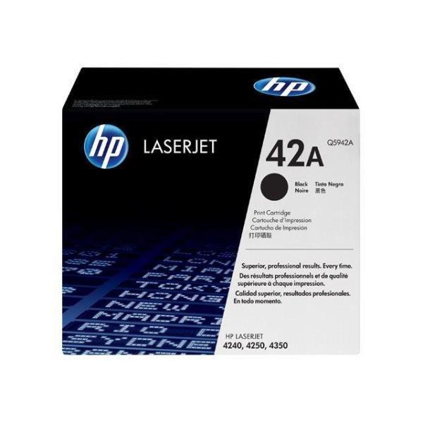 Original HP Q5942A Negro Cartucho de Toner - 42A