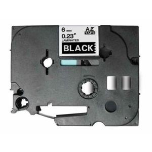 Compatible Brother TZe315 Cinta de Etiquetas - blanco sobre negro - 6mm x 8 metros