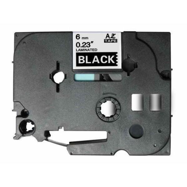 Compatible Brother TZe315 Cinta de Etiquetas - blanco sobre negro - 6mm x 8 metros