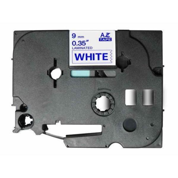 Compatible Brother TZe223 Cinta de Etiquetas - azul sobre blanco - 9mm x 8 metros