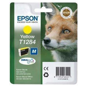 Cartucho de tinta Amarillo original Epson T1284 de 6.6ml
