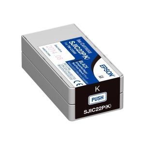 Original Epson SJIC22P Negro Cartucho de Tinta - C33S020601/SJIC22P(K)