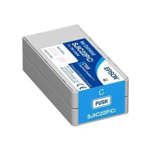 Original Epson SJIC22P Cyan Cartucho de Tinta - C33S020602/SJIC22P(C)