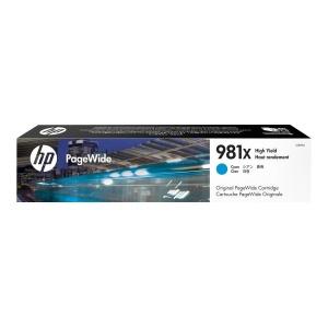 Original HP 981X Cyan Cartucho de Tinta - L0R09A