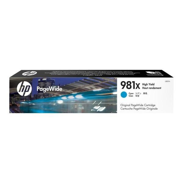 Original HP 981X Cyan Cartucho de Tinta - L0R09A
